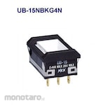 NKK Switches (formerly Nippon Kaikei) Rectangular push button switch (UB series)