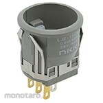 NKK Switches (formerly Nippon Kaikei) Round illuminated push button switch (LB series)