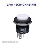 NKK Switches (formerly Nippon Kaikei) Round illuminated push button switch (LP01 series)