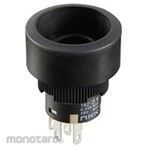 NKK Switches (formerly Nippon Kaikei) Round illuminated push button switch (YB2 series)