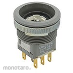 NKK Switches (formerly Nippon Kaikei) Waterproof round illuminated push button switch (LB series)