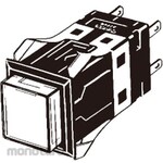 OMRON Illuminated pushbutton switch (square) (LED) (square body) A3S