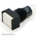 OMRON Push Button Switch Rectangular LED Round Body (φ12) A3C (Saklar Tombol/Saklar Tekan)