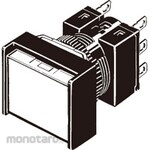 OMRON Pushbutton Switch (Rectangular) (Built-In LED Decompression Illumination Function) (Round Body φ16) A16