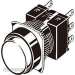 OMRON Pushbutton Switch (Round) (LED) (Round Body Diameter 16) A16 AC/DC24V