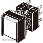 OMRON Pushbutton Switch (Square) (LED) (Round Cylinder φ16) A16 AC/DC12V