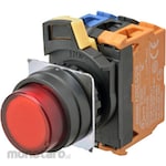 OMRON Pushbutton Switch A22NL Green Resin Round (Protruding)