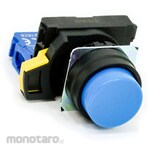 OMRON Pushbutton Switches A22NN Blue Resin Round (Protruding)