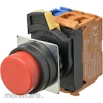 OMRON Pushbutton Switches A22NN Red Resin Round (Protruding)