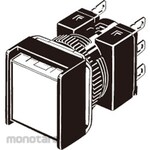 OMRON Pushbutton switch (square) (with built-in LED decompression illumination function) (round body Φ16) A16