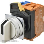 OMRON Selector Switch A22NS Green Metal