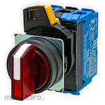 OMRON Selector Switch A22NW Red Resin AC200/220/230/240V