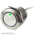 RS PRO 1.5 A @ 30 V dc RS Pro Touch switch Push button Latch NO Green, Red IP68 Brass 5 → 30V dc