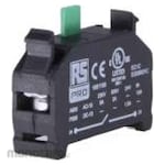 RS PRO Contact Block for Use with Modular Plastic Push Button Series