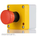 RS PRO RS PRO Emergency Stop Push Button Switch, Mushroom, Plastic, 2NC