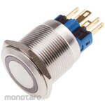 RS PRO RS Pro push button switch, SPDT, 5 A @ 250 V ac, On-On, panel mount