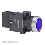 Schneider Electric Blue Flush Complete Illum Push-Button
