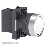 Schneider Electric Round White Push-Button