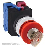 IDEC Key Selector Switch Reset Push Button Medium Ø22 TW Series (Saklar Kunci)