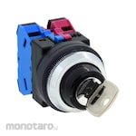 IDEC Selector Switch with Key (Saklar Selektor Kunci)
