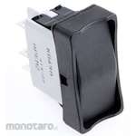 APEM APEM Rocker Switch DPDT Illumination: None Cutout Width: 36.8mm KG492A2XXA21XX