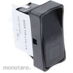 APEM APEM Rocker Switch DPST Illuminated: Yes Cutout Width: 36.8mm KG412A2XEA26X3