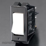 ESCO 125V / 15A rocker switch (white)