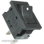 NIDEK Components (formerly Nidec Copal Electronics/Fujisoku) Rocker switch Nidec Copal Electronics (Fujisoku) Black