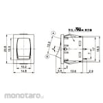 NKK Switches (formerly Nippon Kaikei) Rocker switch CW series CW-SA
