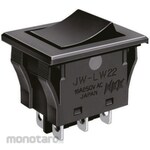 NKK Switches (formerly Nippon Kaikei) Rocker switch black