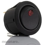 RS PRO RS PRO Rocker Switch SPST, Illuminated, Cut Out Width: 20.6mm
