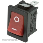 RS PRO Rocker switch RS Pro red