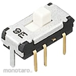 NIDEK Components (formerly Nidec Copal Electronics/Fujisoku) Nidec Copal Electronics Slide Switch 2 Circuits 2 Contacts 100 mA @ 12 V dc