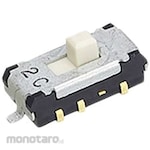 NIDEK Components (formerly Nidec Copal Electronics/Fujisoku) Nidec Copal Electronics Slide Switch 2 Circuits 2 Contacts 100 mA @ 12 V dc