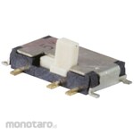 NIDEK Components (formerly Nidec Copal Electronics/Fujisoku) Nidec Copal Electronics Slide Switch 2 Circuits 2 Contacts 300 mA @ 4 V dc