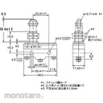 OMRON Basic Switch for General Purpose Z Standard Type Panel Mounting Roller Push Button