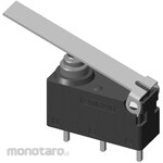 OMRON Sealed Ultra-Small Basic Switch D2HW Hinge/Long Lever Type