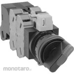 IDEC Φ22 HW Series Illuminated selector switch (LED) 45 ° 3 notch (milky white)