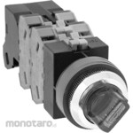 IDEC Φ25 TWS series Illuminated selector switch (LED) 45 ° 3 notch 4b