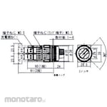 Maruyasu Dengyo 30Φ Illuminated selector 2 notches