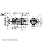 Maruyasu Dengyo 30Φ Illuminated selector 3 notches