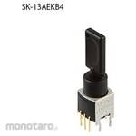 NKK Switches (formerly Nippon Kaikei) Φ9 Fully molded ultra-miniature key lock switch (SK series)