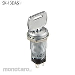 NKK Switches (formerly Nippon Kaikei) Screw-mounted ultra-miniature key lock switch (SK series)