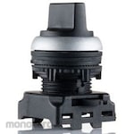 RS PRO RS PRO Selector Switch Head, 3 Notches, Black