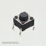 GB [Control Equipment] Tactile Switch 5mm 100gf Black