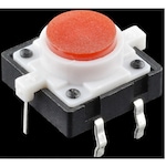 SPARKFUN LED Tactile Button - Red