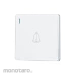 Chint Switch Door Bell Push Button 1-Gang NEW 2N Series (Saklar Bel)