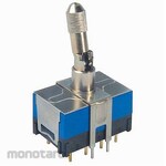 NKK Switches (formerly Nippon Kaikei) Lever lock toggle switch ON-ON