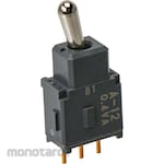 NKK Switches (formerly Nippon Kaikei) Short lever type toggle switch A series
