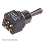 RS PRO RS PRO Toggle Switch, DPDT, PCB, (On)-Off-(On)